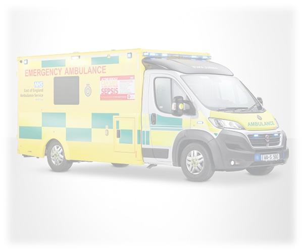 Community First Responders ambulance