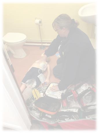 Responder training exercise